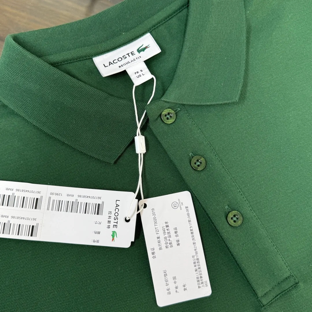 C🌟LACOSTE 2026 New Arrival polo ～ ✅ Same Style～ ， ！ ， ！ ！ ， ， ， ， 👍 Size：M L XL XXL 3XL（ ！）